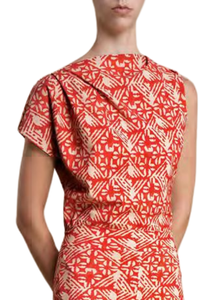 *VIRTUAL TRUNK SHOW* Chiara Boni La Petite Robe Teruo SJE Print Top *VIRTUAL TRUNK SHOW* Chiara Boni La Petite Robe Teruo SJE Print Top