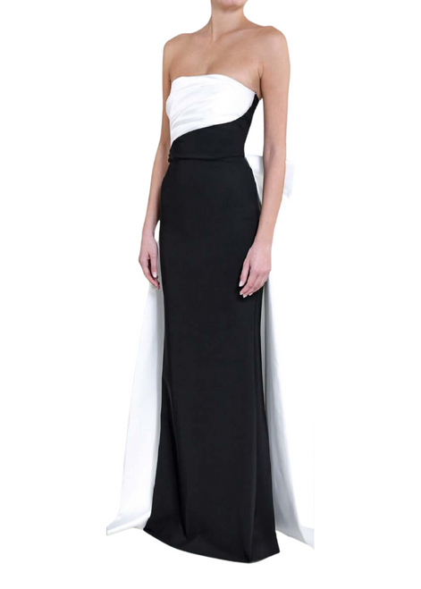 *VIRTUAL TRUNK SHOW* Chiara Boni La Petite Robe Reyka RA ZP BIC Long Gown