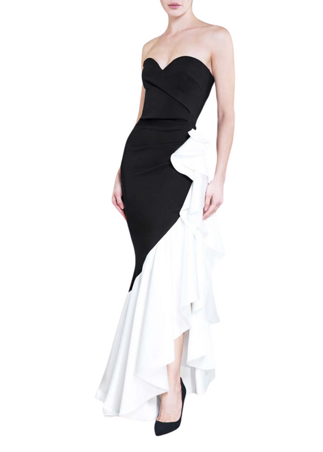 *VIRTUAL TRUNK SHOW* Chiara Boni La Petite Robe Ayat RA ZP BIC Long Gown
