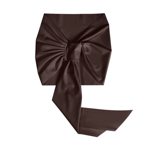 Chiara Boni La Petite Robe Eva Stole in Chocolate