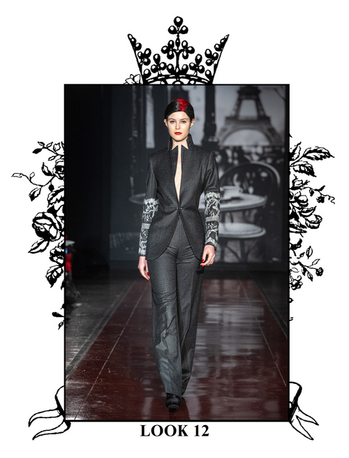 *VIRTUAL TRUNK SHOW* Zang Toi Fall 2024 Look 12