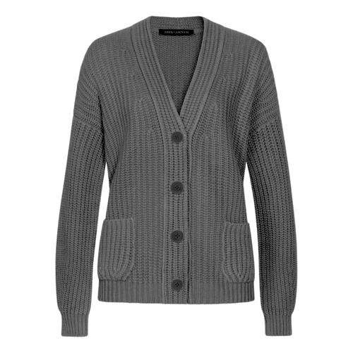 Iris Von Arnim Maxine Cashmere Cardigan in Flannel