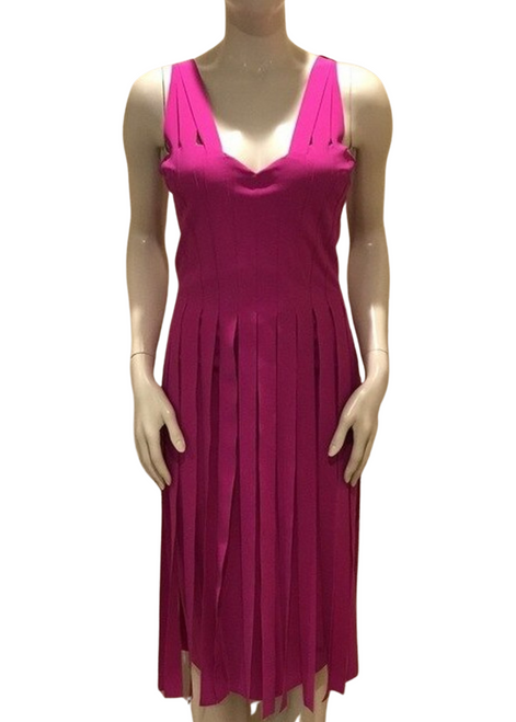 Chiara Boni La Petite Robe Pakiya Dress in Petunia, Size 40
