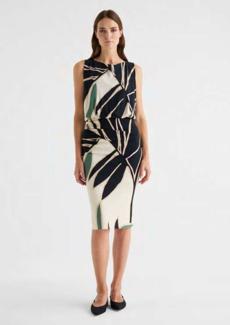 *VIRTUAL TRUNK SHOW* Chiara Boni La Petite Robe Ivona Print SJE Dress