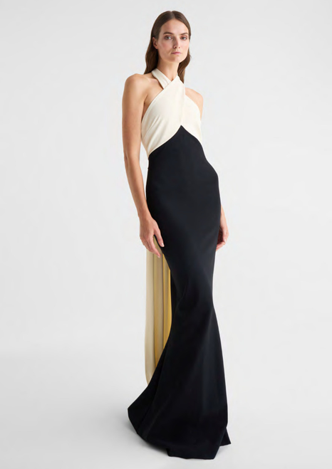 *VIRTUAL TRUNK SHOW* Chiara Boni La Petite Robe Noori BIC BR Long Gown