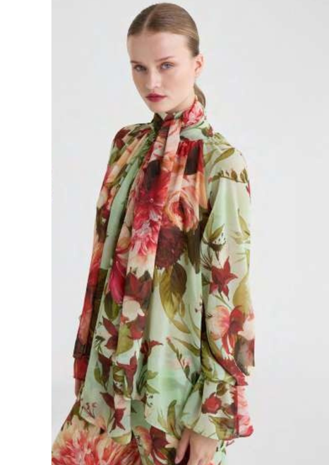 *VIRTUAL TRUNK SHOW* Chiara Boni La Petite Robe Slawa Print GG Top