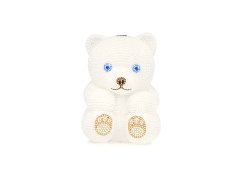 *Virtual Trunk Show* Judith Leiber Couture Teddy Bear Alys