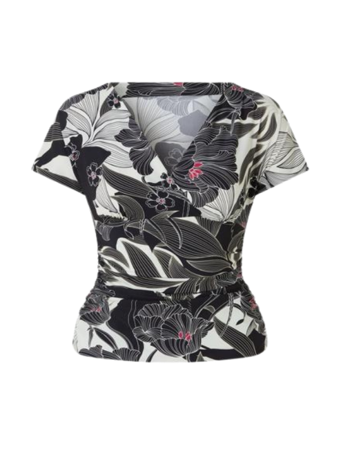 *VIRTUAL TRUNK SHOW* Chiara Boni La Petite Robe Aaral Print Top