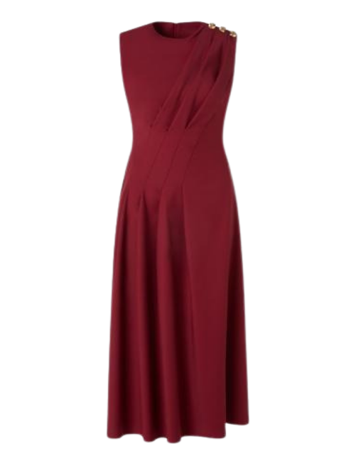 *VIRTUAL TRUNK SHOW* Chiara Boni La Petite Robe Anila CT AX Midi ZP Dress