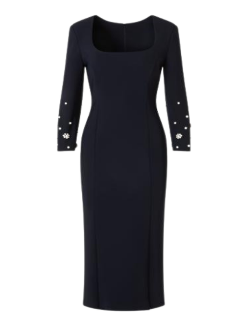 *VIRTUAL TRUNK SHOW* Chiara Boni La Petite Robe Aquari BR Midi ZP Dress