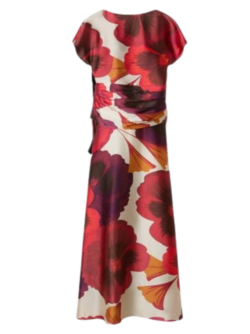 *VIRTUAL TRUNK SHOW* Chiara Boni La Petite Robe Dide Print L Sat Long ZP Gown