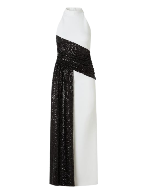 *VIRTUAL TRUNK SHOW* Chiara Boni La Petite Robe Virgo BIC Paillettes Long ZP Gown