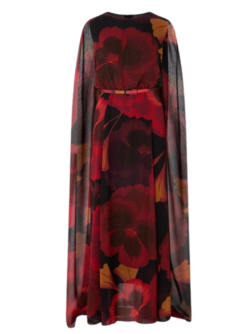 *VIRTUAL TRUNK SHOW* Chiara Boni La Petite Robe Wiola Print GG Long ZP Gown
