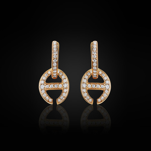 *RESERVE TODAY* Hoorsenbuhs 18K Gold Klaasp with Diamonds