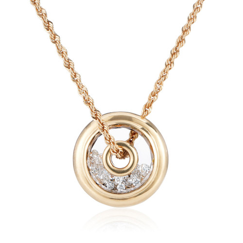 *RESERVE TODAY* Moritz Glik 18K Yellow Gold Roda 12 Necklace, 22"