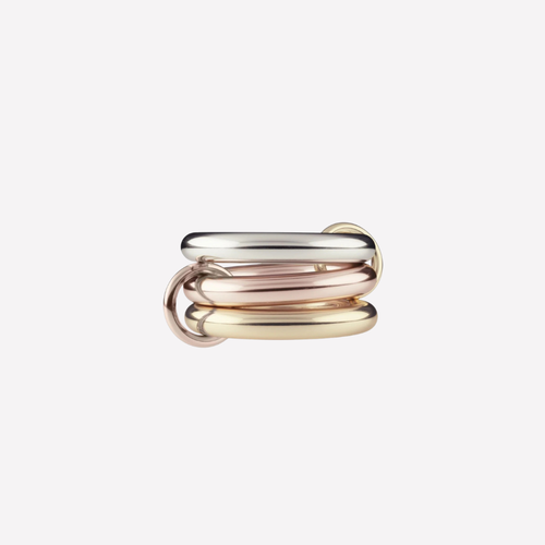Spinelli Kilcollin Mercury MX 3 Link Ring, Size 8