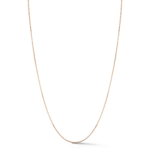Walters Faith 18K Rose Gold Chain Link Necklace (1.5mm), 16"