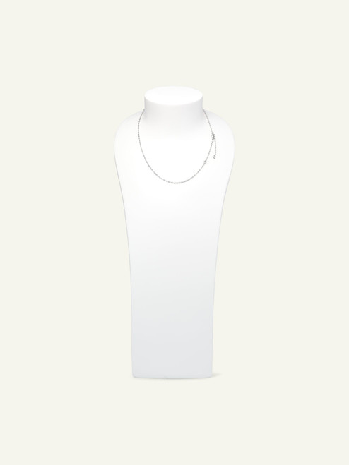 Tamara Comolli 18K White Gold Eight Chain (2mm), 51cm
