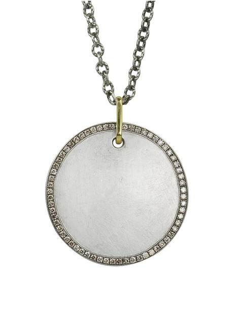 .925SUNEERA Vintage Finish Sterling Silver Alana Pendant