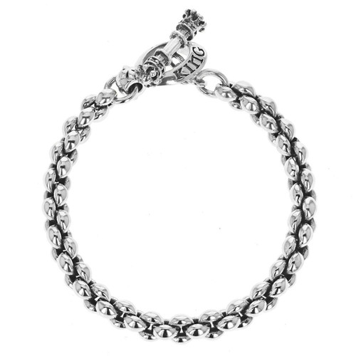 King Baby Studio Small Infinity Link Bracelet, Size Medium
