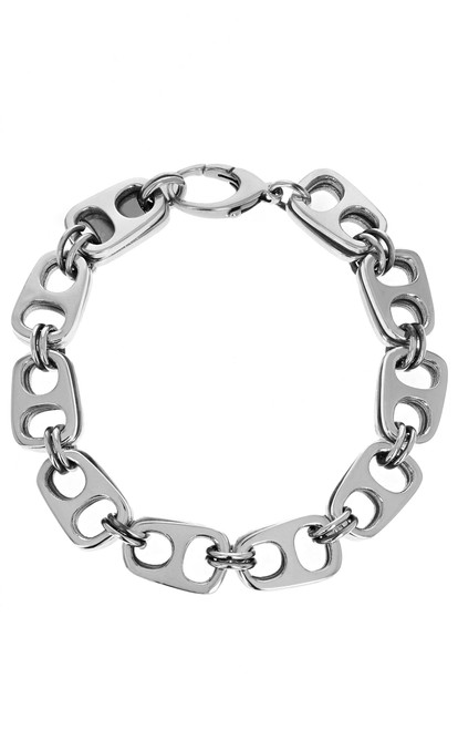 King Baby Studio Medium Double Layer Pop Top Bracelet with Lobster Clasp, Size Medium