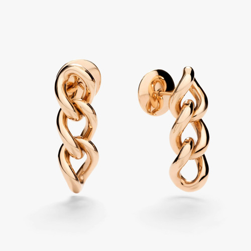 Pomellato Catene 18K Rose Gold Earrings