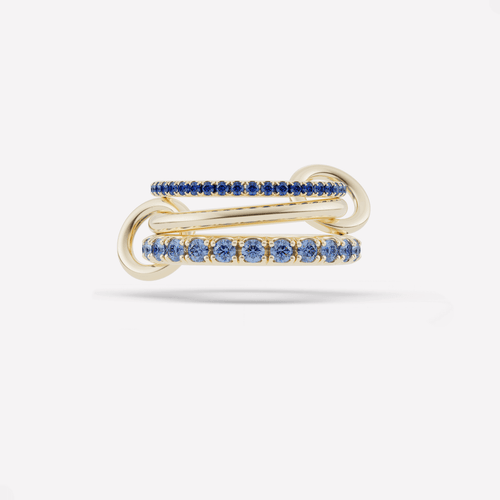 *SHOP & SIP*Spinelli Kilcollin Norah YG Bleu Ring, Size 9