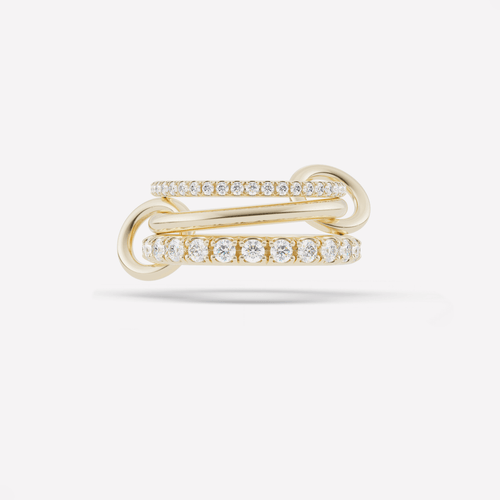 *SHOP & SIP*Spinelli Kilcollin Norah YG Pavé Ring, Size 8
