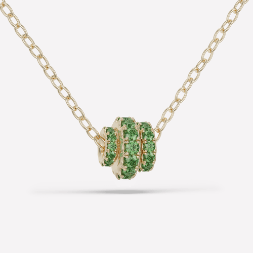 *SHOP & SIP*Spinelli Kilcollin Vesta YG Emerald Necklace