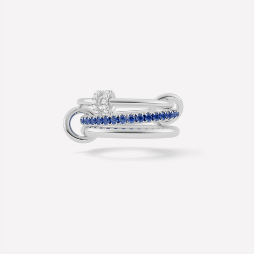 *SHOP & SIP*Spinelli Kilcollin Raneth Silver Bleu Ring, Size 8