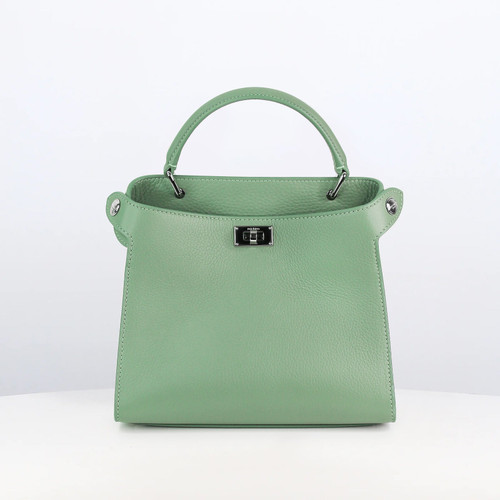 Michino Leather Handbag Lutece Mini in Giverny
