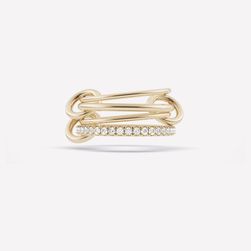 *SHOP & SIP*Spinelli Kilcollin Pisces YG Pavé Ring, Size 7