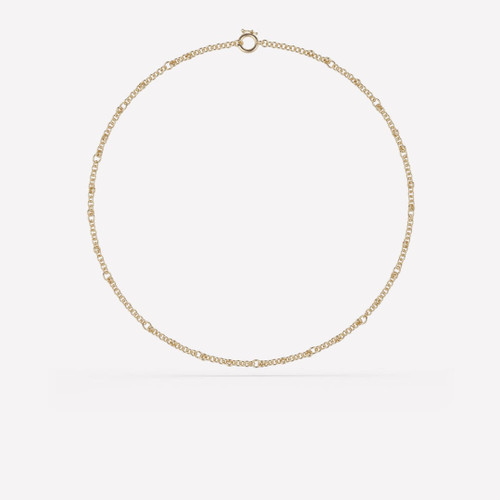 *SHOP & SIP*Spinelli Kilcollin Gravity Chain YG, 18"
