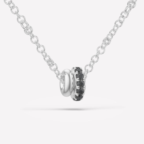 *SHOP & SIP* Spinelli Kilcollin Gravity Silver Noir Necklace, 20"