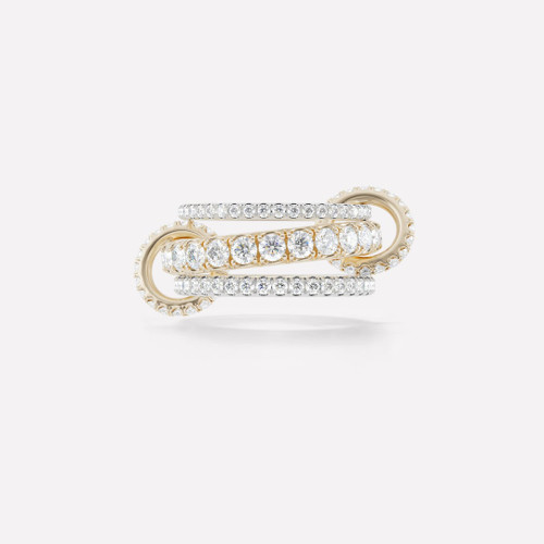 *SHOP & SIP* Spinelli Kilcollin Junia Gold Pavé Ring, Size 8