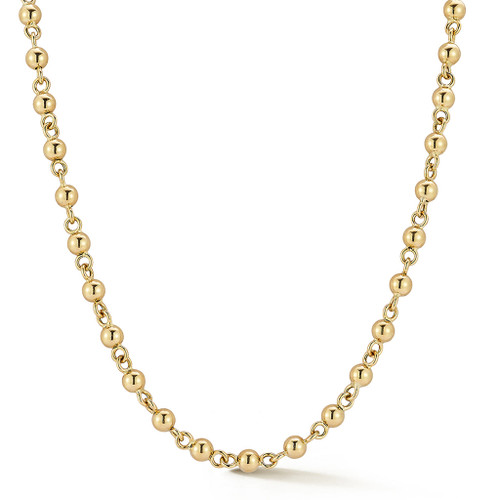 Jade Trau 18K Yellow Gold Rose-Arie Chain Necklace 5.0, 22"