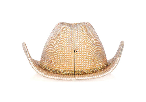 *Virtual Trunk Show* Judith Leiber Couture Cowboy Hat Cheyenne Purse