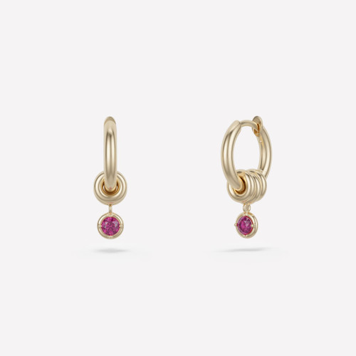 Spinelli Kilcollin Zahra YG Rose Earrings