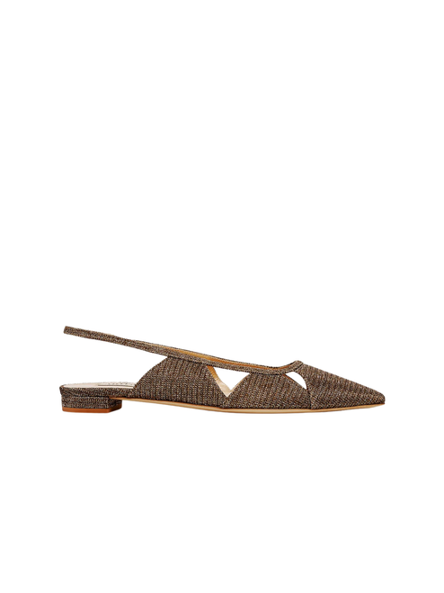 *COMING SOON*Arteana Savona Flat Slingback Glitter in Bronze