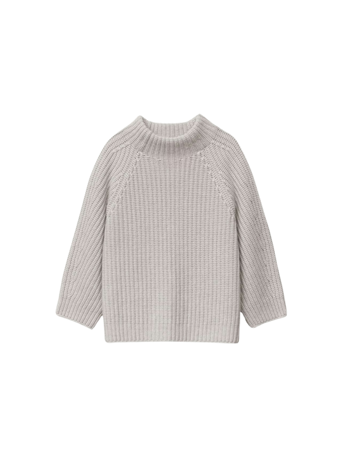 Iris Von Arnim Fallou Cashmere Sweater in Pebble