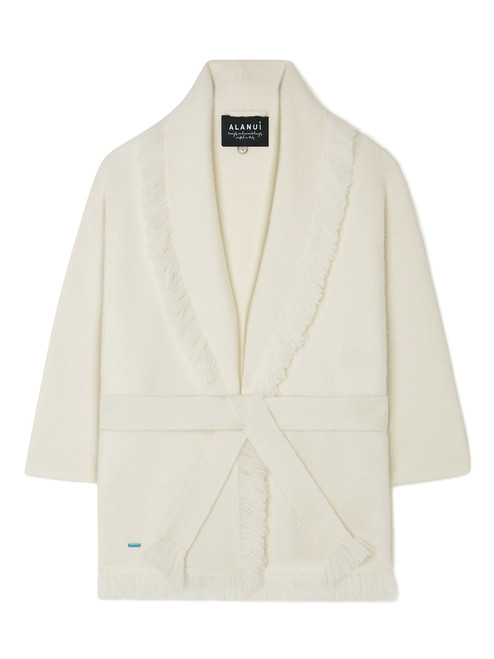 *COMING SOON* ALANUI Finest Cardigan in White, Size Small
