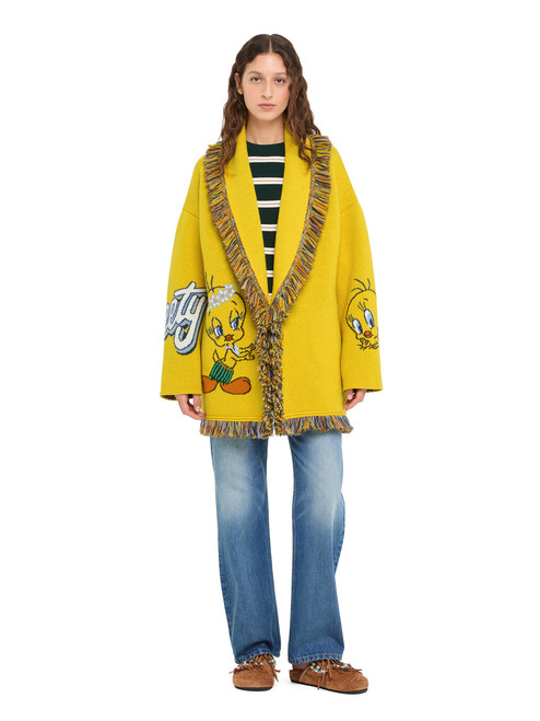 *COMING SOON* ALANUI Hula Tweety Cardigan in Yellow/Multicolor