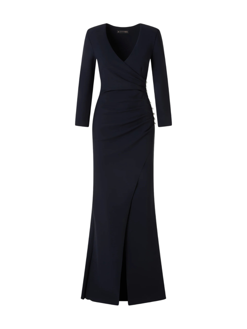 *COMING SOON* Chiara Boni La Petite Robe Wiesa Gown in Dark Midnight, Size 42