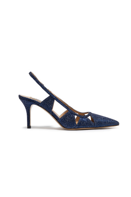 Arteana Savona 75 Slingback Pump Glitter in Navy