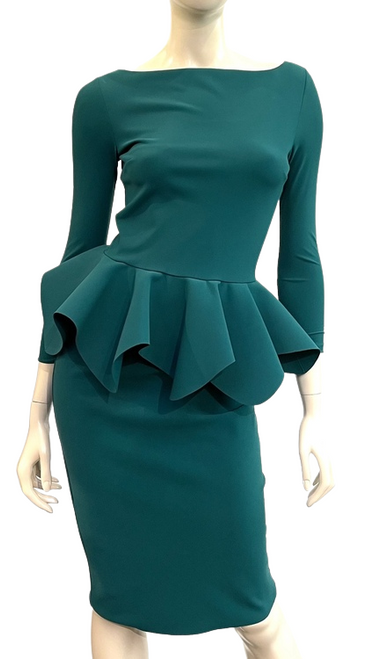 Chiara Boni La Petite Robe Eden Dress in Prugna, Size 42