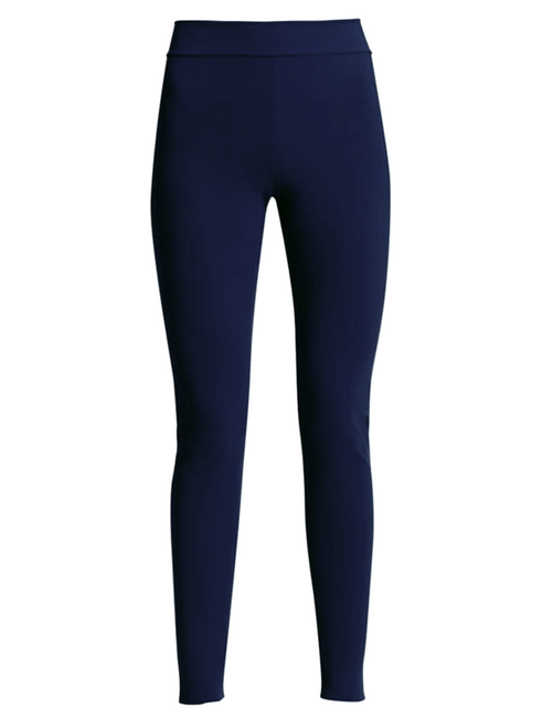 Chiara Boni La Petite Robe Colombe Pants in Blu Notte, Size 42/50
