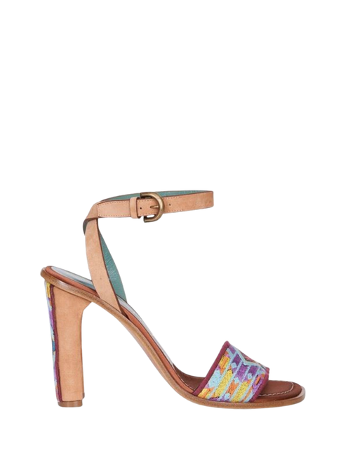 Etro Embroidered Sandals