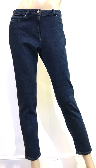 Fabiana Filippi Slim Fit Jeans in Denim, Size 46