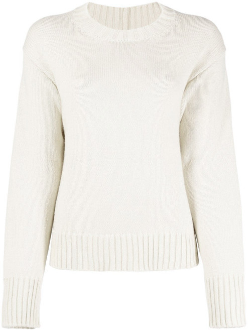 Jil Sander Long Sleeve Cashmere V-Neck Sweater