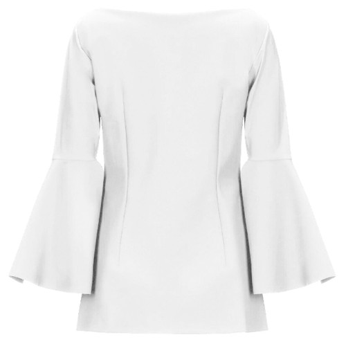 Chiara Boni La Petite Robe Natty Top in White, Size 40/44/48